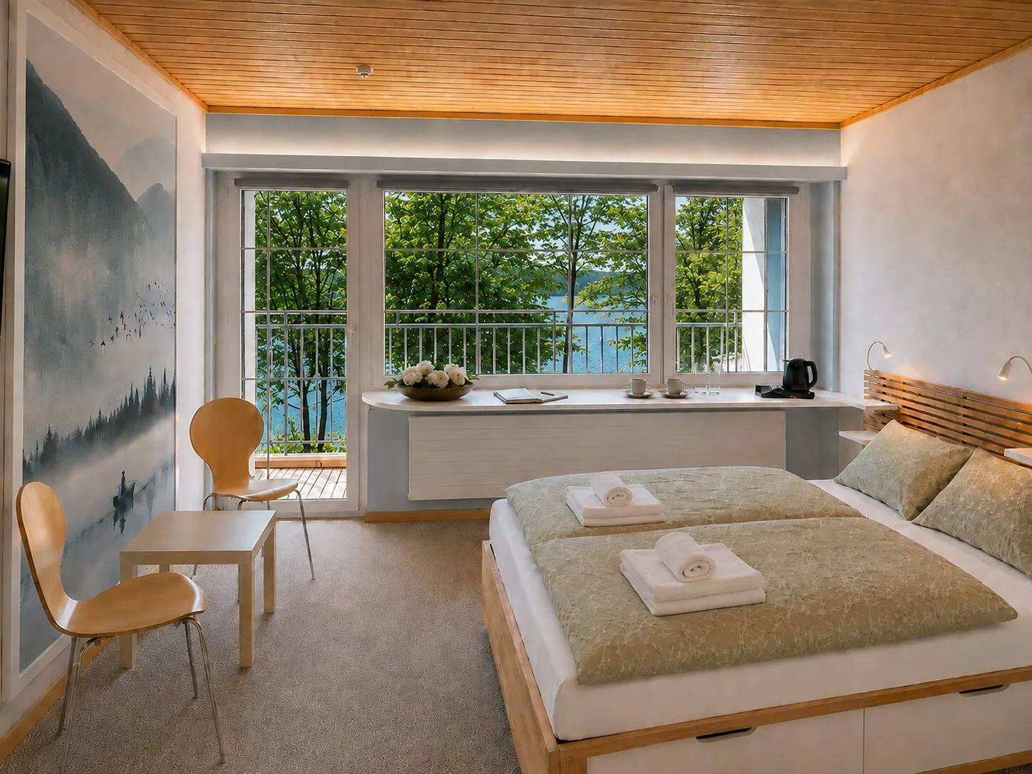 Seeblick-Zimmer im Gästehaus Seeblick